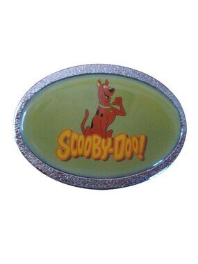 Scooby Doo Green Metal Belt Buckle - fits up to 1.5 in Belt